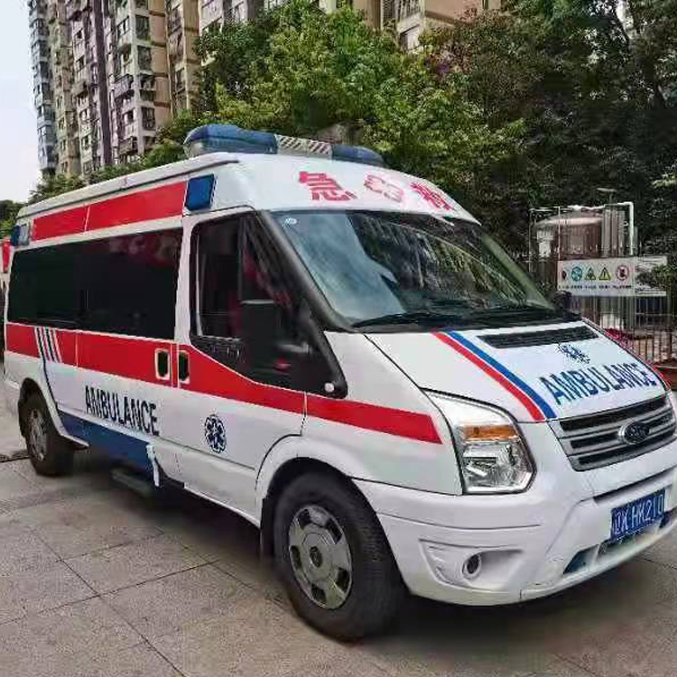 德州长途救护车护送病人返乡